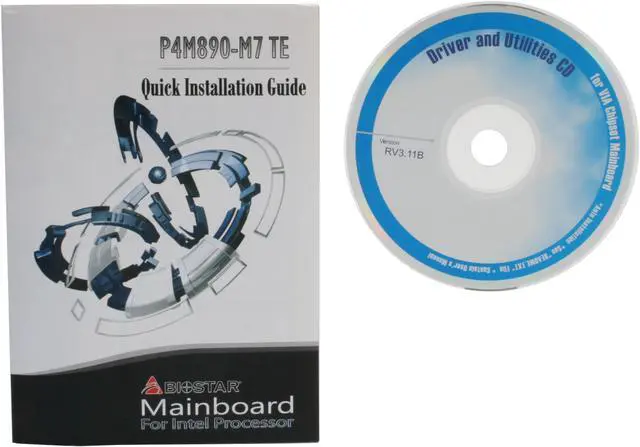 Alt view image 6 of 7 - BIOSTAR P4M890-M7 TE LGA 775 VIA P4M890 Micro ATX Intel Motherboard