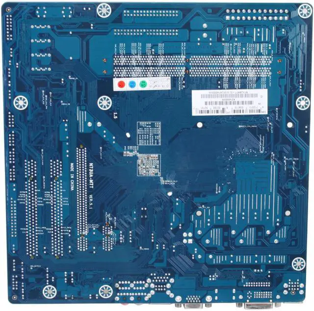 Alt view image 4 of 7 - BIOSTAR TForce TF7150U-M7 LGA 775 NVIDIA GeForce 7150 HDMI Micro ATX Intel Motherboard