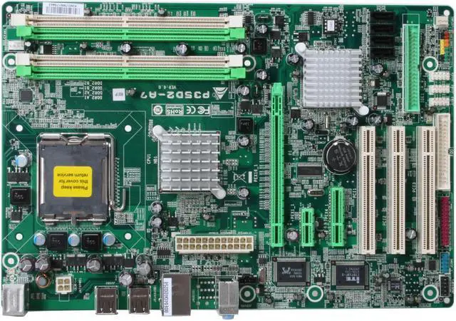 Alt view image 4 of 7 - BIOSTAR P35D2-A7 LGA 775 Intel P35 ATX Intel Motherboard