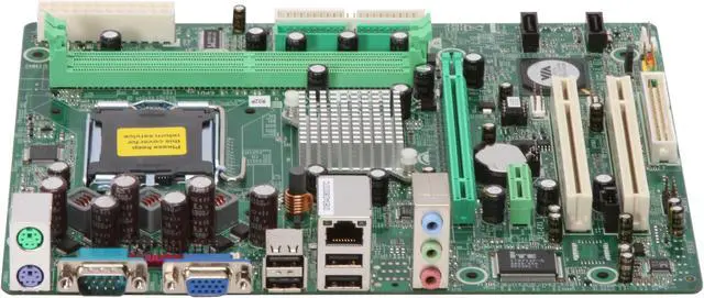Alt view image 2 of 5 - BIOSTAR P4M900-M7 FE LGA 775 VIA P4M900 Micro ATX Intel Motherboard