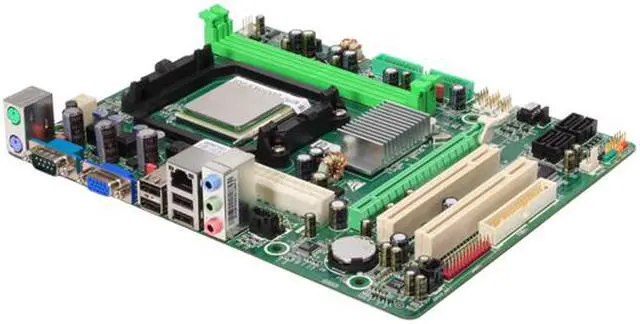 Main image of BIOSTAR COMBO 6P2 AMD Sempron 3400+ AM2+/AM2 NVIDIA GeForce 6150 Micro ATX Motherboard / CPU Combo