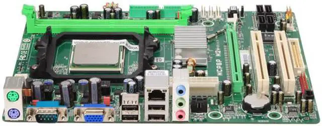 Alt view image 2 of 5 - BIOSTAR COMBO 6P2 AMD Sempron 3400+ AM2+/AM2 NVIDIA GeForce 6150 Micro ATX Motherboard / CPU Combo