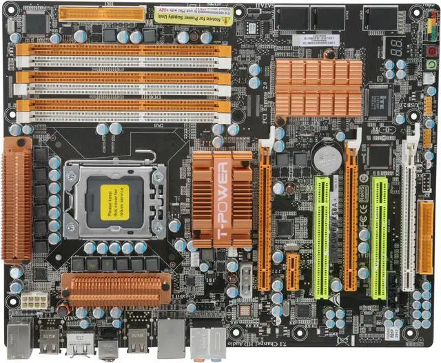Alt view image 3 of 5 - BIOSTAR TPOWER X58A LGA 1366 Intel X58 ATX Intel Motherboard