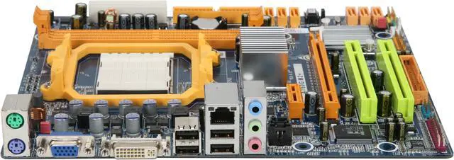 Alt view image 2 of 5 - BIOSTAR A760G M2+ AM2+/AM2 AMD 760G Micro ATX AMD Motherboard