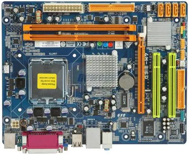 Alt view image 3 of 5 - BIOSTAR G31E-M7 LGA 775 Intel G31 Micro ATX Intel Motherboard