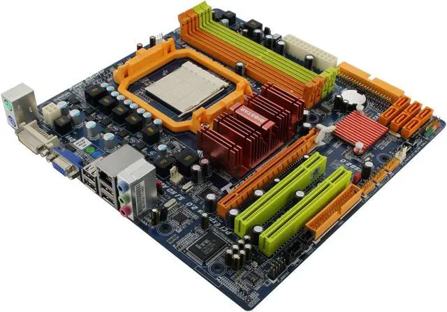 Alt view image 2 of 11 - BIOSTAR TA785GE 128M AM3/AM2+/AM2 AMD 785G Micro ATX AMD Motherboard