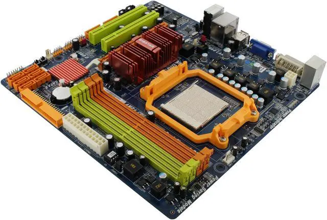 Alt view image 6 of 11 - BIOSTAR TA785GE 128M AM3/AM2+/AM2 AMD 785G Micro ATX AMD Motherboard