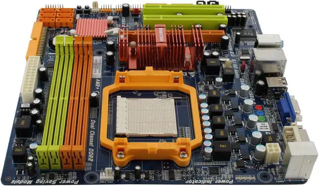 Alt view image 7 of 11 - BIOSTAR TA785GE 128M AM3/AM2+/AM2 AMD 785G Micro ATX AMD Motherboard