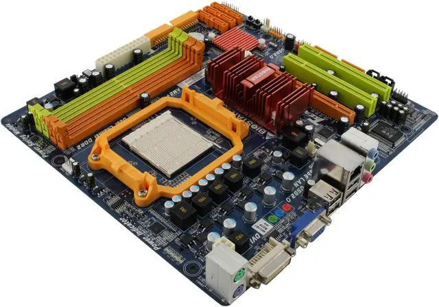 Alt view image 8 of 11 - BIOSTAR TA785GE 128M AM3/AM2+/AM2 AMD 785G Micro ATX AMD Motherboard