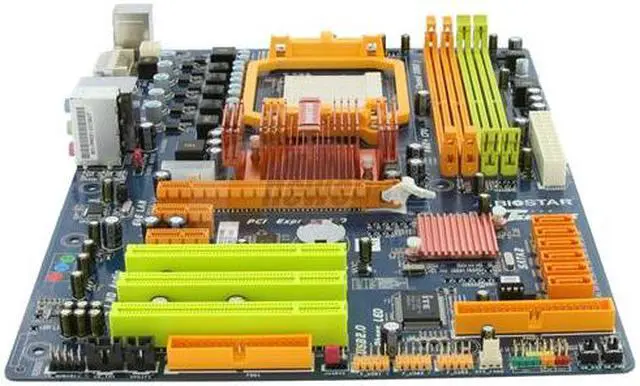 Alt view image 2 of 11 - BIOSTAR TA790GXBE AM3/AM2+/AM2 AMD 790GX ATX AMD Motherboard