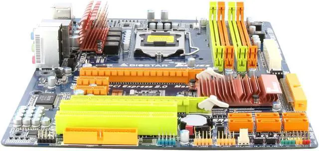 Alt view image 2 of 11 - BIOSTAR T5 XE CFX-SLI LGA 1156 Intel P55 ATX Intel Motherboard