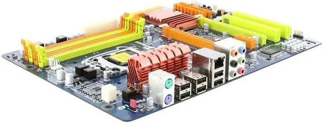 Alt view image 7 of 11 - BIOSTAR T5 XE CFX-SLI LGA 1156 Intel P55 ATX Intel Motherboard