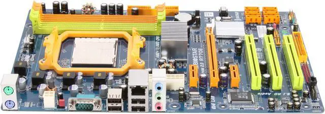 Alt view image 2 of 5 - BIOSTAR A770E AM3/AM2+/AM2 AMD 770 ATX AMD Motherboard