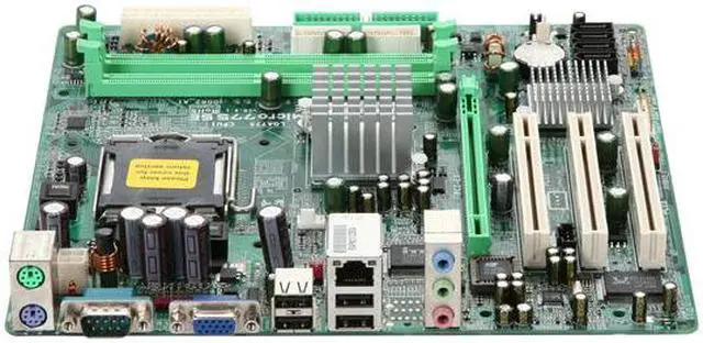 Alt view image 2 of 5 - BIOSTAR 945GZ Micro 775 SE LGA 775 Intel 945GZ Micro ATX Intel Motherboard