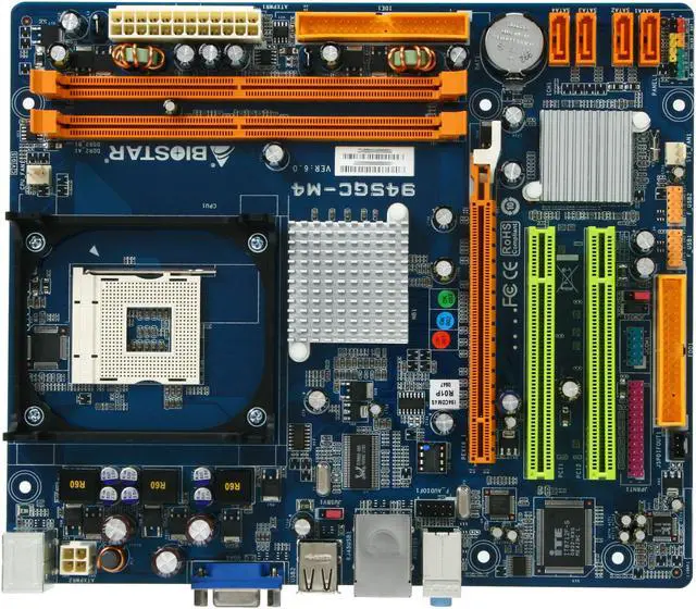 Alt view image 3 of 5 - BIOSTAR 945GC-M4 Socket 478 Intel 945GC Micro ATX Intel Motherboard