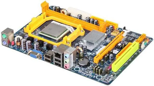 Alt view image 2 of 6 - BIOSTAR COMBO6B22 AMD Sempron X2 2200 AM3/AM2+/AM2 NVIDIA GeForce 6150 Micro ATX Motherboard / CPU Combo