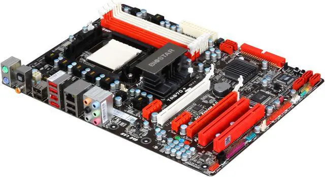Main image of BIOSTAR TA870+ AM3 AMD 870 ATX AMD Motherboard
