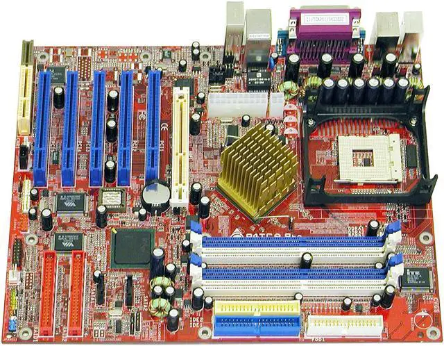 Carte mère chaintech ES-676B Via P4X-266A Socket 478
