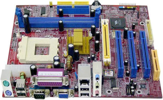 Alt view image 2 of 4 - BIOSTAR M7VIG-PRO-D 462(A) VIA KM266 Micro ATX AMD Motherboard