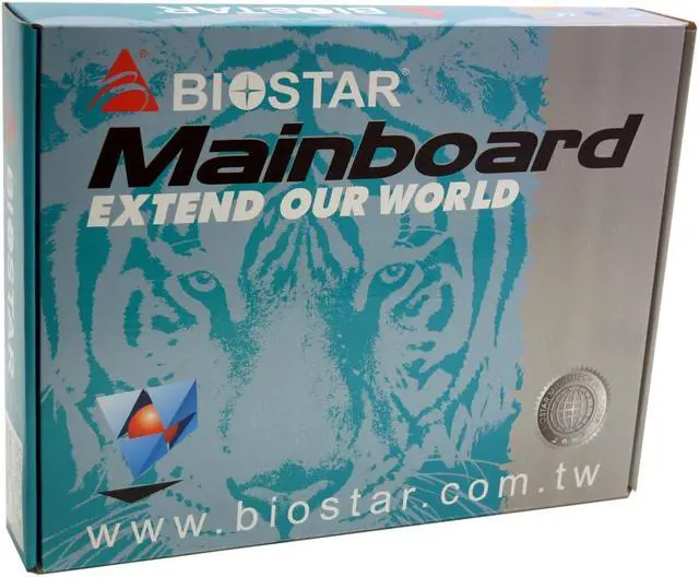 Alt view image 5 of 5 - BIOSTAR NF4ST-A9 939 NVIDIA nForce4 ATX AMD Motherboard