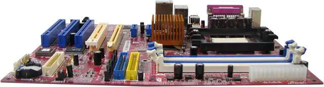 Alt view image 2 of 5 - BIOSTAR NF4ST-A9 939 NVIDIA nForce4 ATX AMD Motherboard