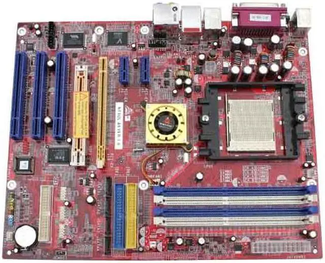 Alt view image 2 of 4 - BIOSTAR NF4UL-A9 939 NVIDIA nForce4 Ultra ATX AMD Motherboard