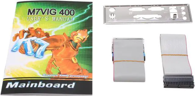 Alt view image 3 of 4 - BIOSTAR M7VIG 400-COMBO19 AMD Athlon XP Mobile 2600+ A (462) VIA KM266Pro Micro ATX