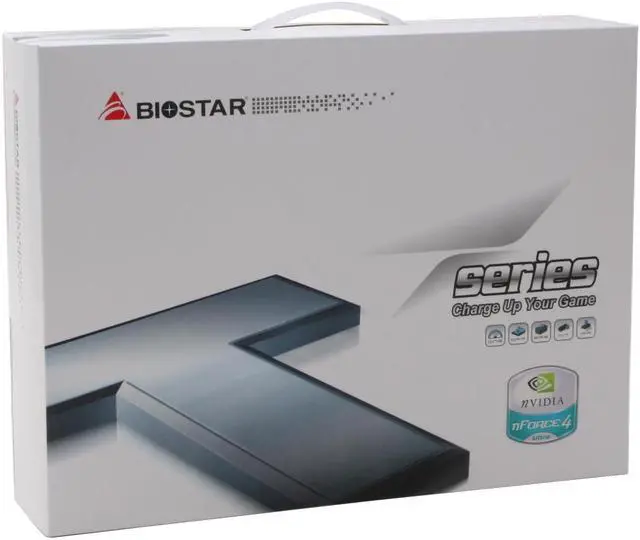 Alt view image 5 of 5 - BIOSTAR TForce4U 939 NVIDIA nForce4 Ultra ATX AMD Motherboard