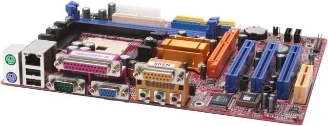 Alt view image 2 of 5 - BIOSTAR K8M800-M7A 754 VIA K8M800 Micro ATX AMD Motherboard