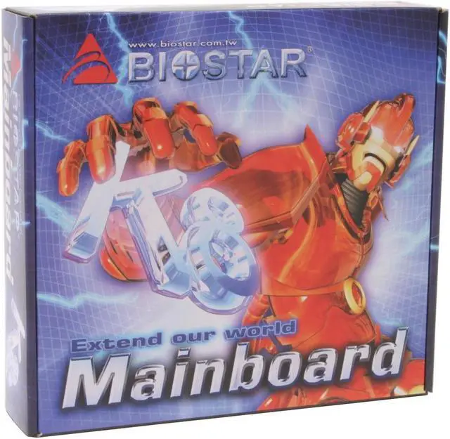 Alt view image 5 of 5 - BIOSTAR K8M800-M7A 754 VIA K8M800 Micro ATX AMD Motherboard
