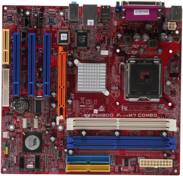 Alt view image 3 of 5 - BIOSTAR P4M80P-M7C LGA 775 VIA P4M800 PRO Micro ATX Intel Motherboard