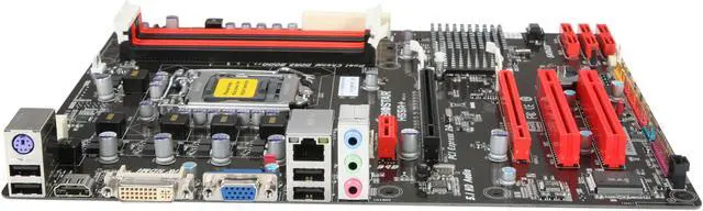 Alt view image 2 of 5 - BIOSTAR H55A+ LGA 1156 Intel H55 HDMI ATX Intel Motherboard