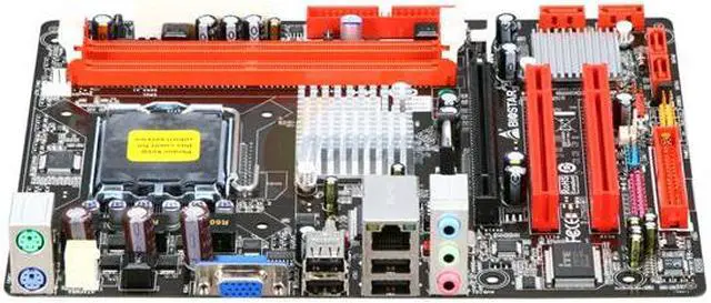 Alt view image 2 of 4 - BIOSTAR G31M+ LGA 775 Intel G31 Micro ATX Intel Motherboard