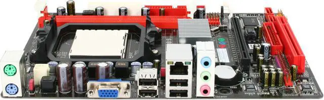 Alt view image 2 of 5 - BIOSTAR N68S AM3/AM2+ NVIDIA MCP68S Micro ATX AMD Motherboard