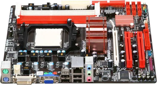 Alt view image 2 of 5 - BIOSTAR TA785G3+ AM3 AMD 785G Micro ATX AMD Motherboard