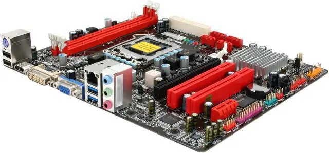Alt view image 6 of 10 - BIOSTAR H61MU3 LGA 1155 Intel H61 HDMI USB 3.0 Micro ATX Intel Motherboard