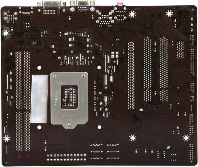 Alt view image 4 of 5 - BIOSTAR H61ML LGA 1155 Intel H61 Micro ATX Intel Motherboard