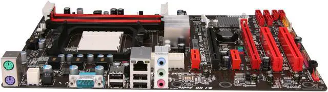 Alt view image 2 of 5 - BIOSTAR A870 AM3 AMD 870 ATX AMD Motherboard