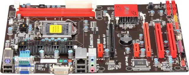 Alt view image 2 of 5 - BIOSTAR TH61A LGA 1155 Intel H61 ATX Intel Motherboard