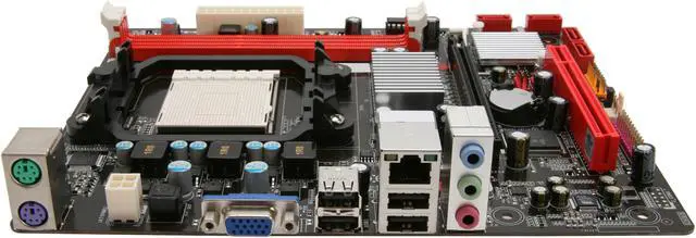 Alt view image 2 of 5 - BIOSTAR A780L3B AM3 AMD 760G + SB700 Micro ATX AMD Motherboard