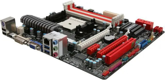 Main image of BIOSTAR TA75M FM1 AMD A75 (Hudson D3) USB 3.0 HDMI Micro ATX AMD Motherboard