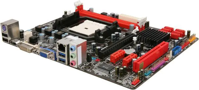 Main image of BIOSTAR A75MH FM1 AMD A75 (Hudson D3) USB 3.0 HDMI Micro ATX AMD Motherboard