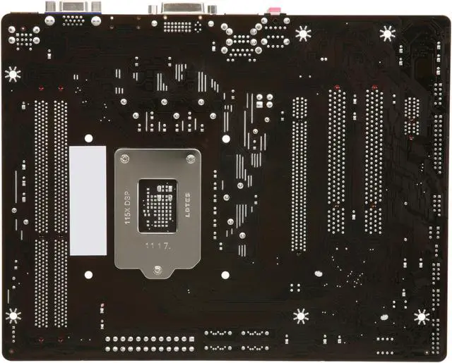 Alt view image 4 of 5 - BIOSTAR H61MLB LGA 1155 Intel H61 Micro ATX Intel Motherboard