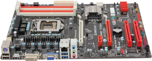 Alt view image 2 of 5 - BIOSTAR TZ68K+ LGA 1155 Intel Z68 HDMI USB 3.0 ATX Intel Motherboard
