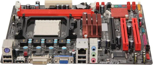 Alt view image 2 of 5 - BIOSTAR A880GZ AM3+ AMD 880G + SB850 HDMI Micro ATX AMD Motherboard