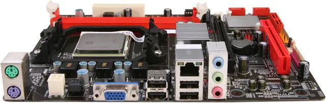 Alt view image 2 of 5 - BIOSTAR COMBOA7L3B AMD Sempron 130 AM3 AMD 760G Micro ATX Motherboard / CPU Combo