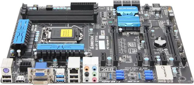 Alt view image 2 of 5 - BIOSTAR Hi-Fi Z77X 5.x LGA 1155 Intel Z77 HDMI USB 3.0 ATX Intel Motherboard