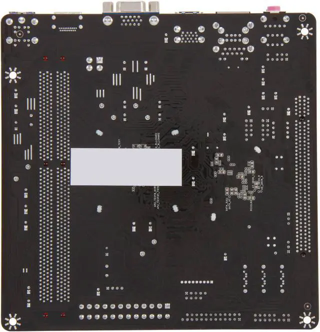 Alt view image 4 of 5 - BIOSTAR A68I-350 Deluxe R2.0 AMD Fusion APU 350D AMD A68 Mini ITX Motherboard / CPU Combo