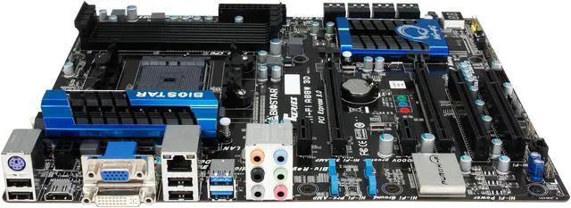 Alt view image 2 of 5 - BIOSTAR Hi-Fi A88W 3D FM2+ / FM2 AMD A88X (Bolton D4) USB 3.0 HDMI ATX AMD Motherboard