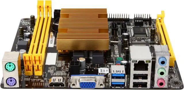 Alt view image 2 of 5 - BIOSTAR A68N-5000 AMD A4-5000 Quad-Core APU Mini ITX Motherboard / CPU / VGA Combo